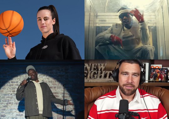 Caitlin Clark's "From Anywhere" Nike Ad Features Travis Scott, The Kelce Brothers, And More