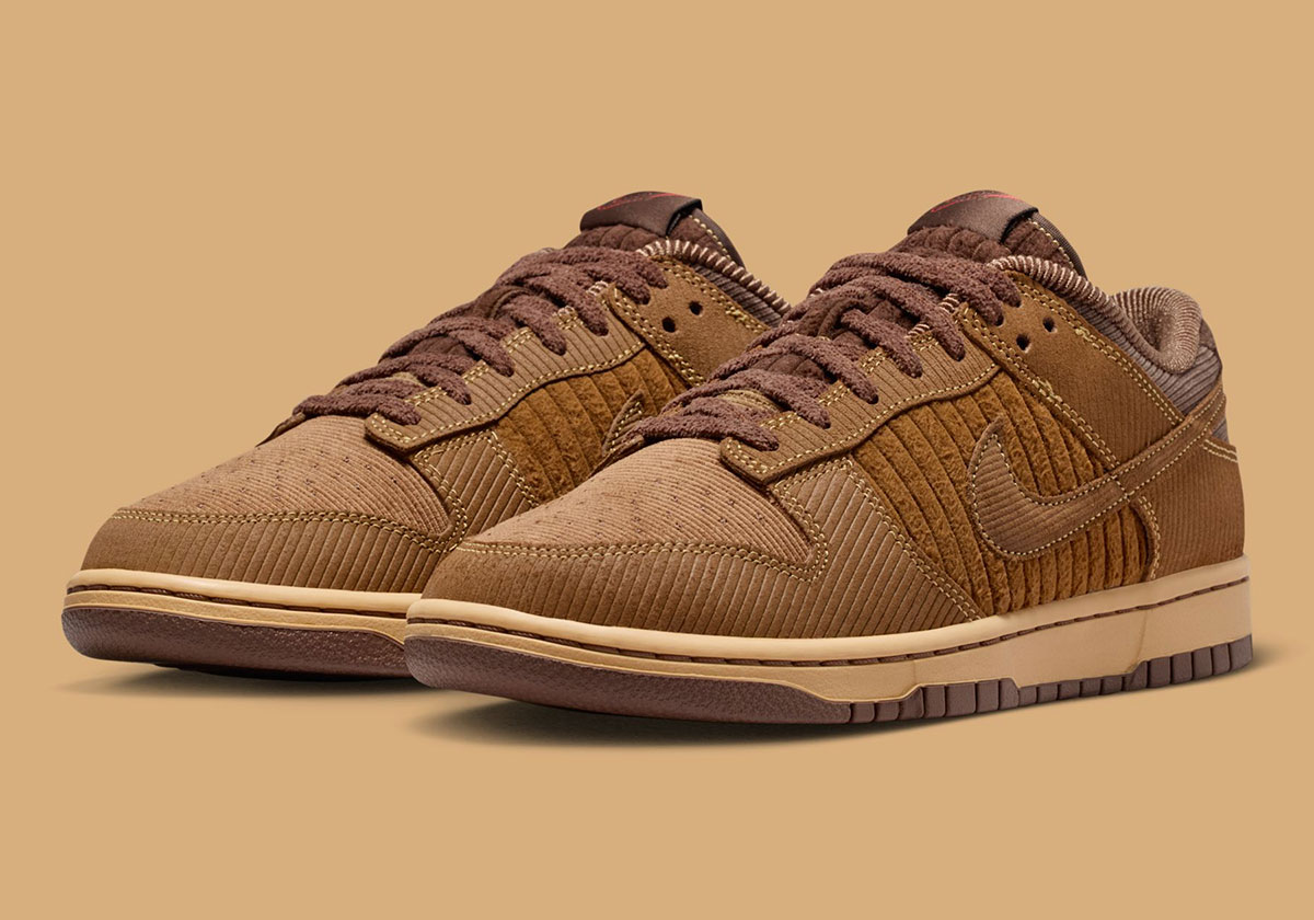 Nike's Corduroy Dunk Low Embraces "Light British Tan"