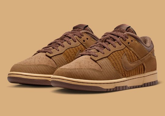 Nike's Corduroy Dunk Low Embraces "Light British Tan"