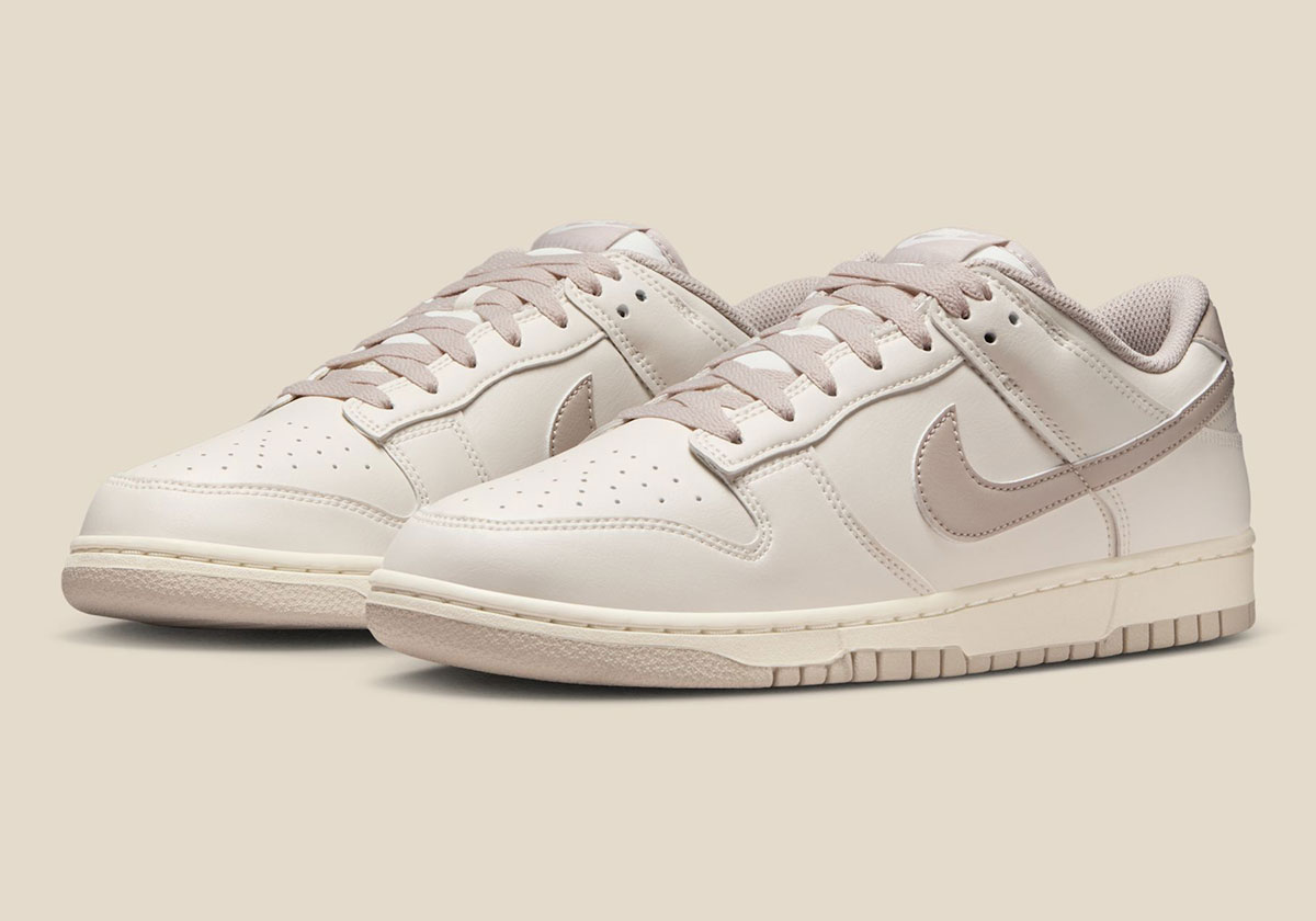Nike Unearths A “Soft Pearl” Makeover For The Dunk Low