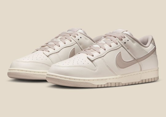 Nike Unearths A “Soft Pearl” Makeover For The Dunk Low