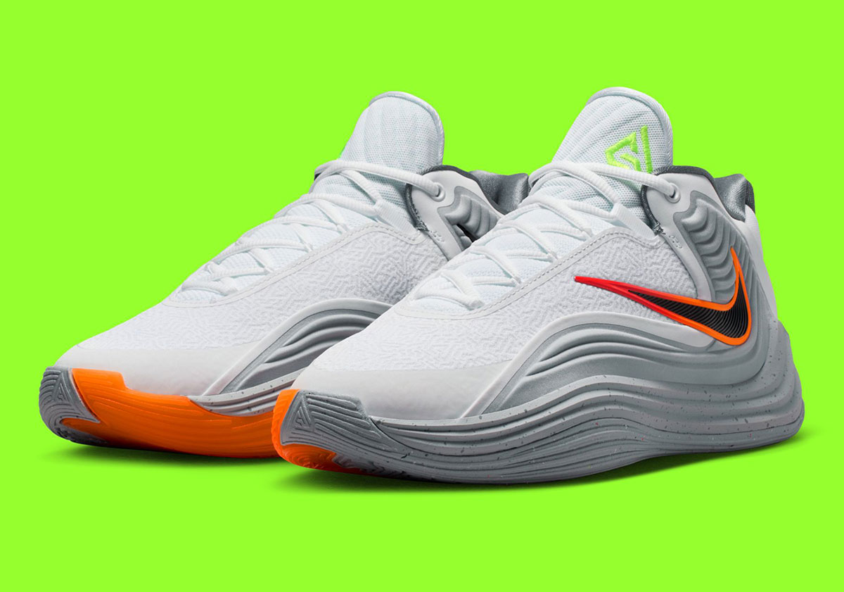 Nike Giannis Freak 7 White Grey Orange Volt Hf3450 100 5