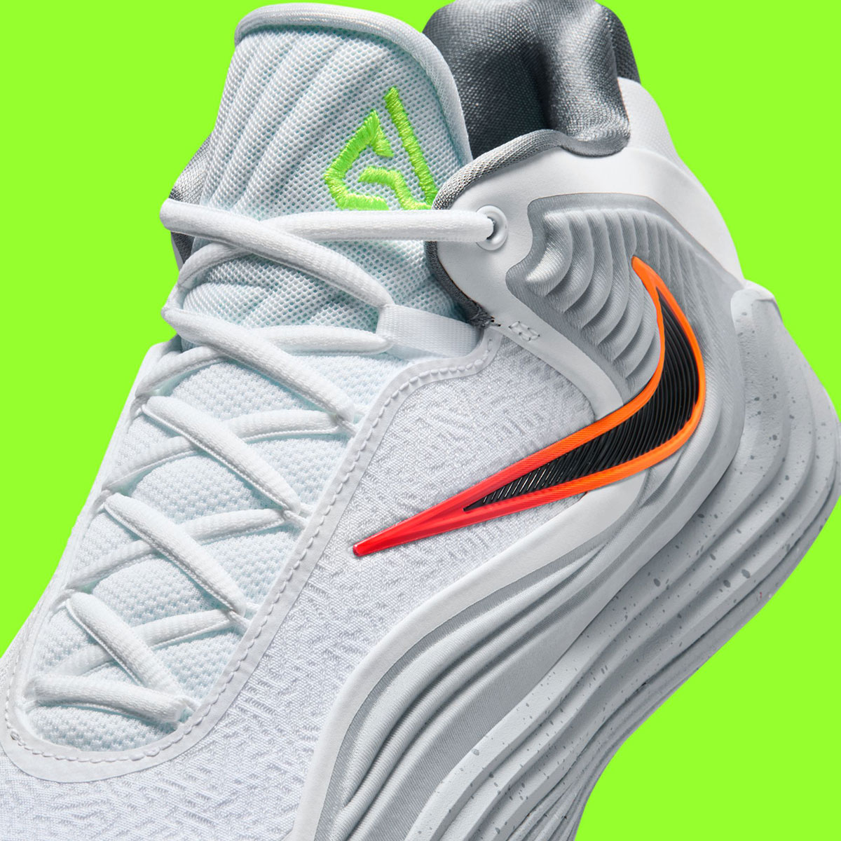 Nike Giannis Freak 7 White Grey Orange Volt Hf3450 100 7