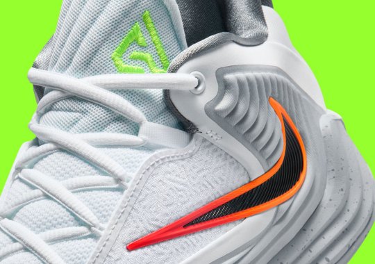 The Nike Giannis Freak 7 Keeps It Neutral In White And Grey