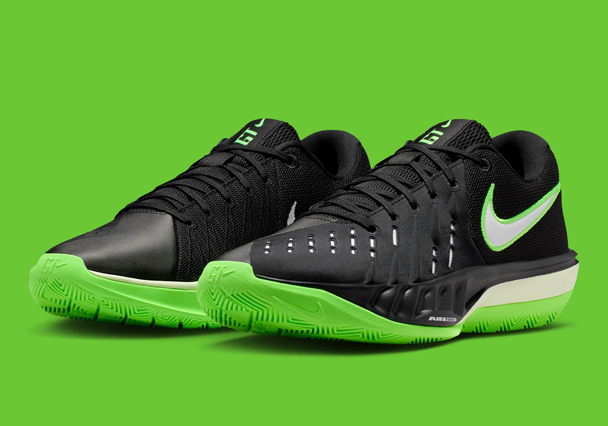 Nike Gt Cut Academy 4 Black Green 4