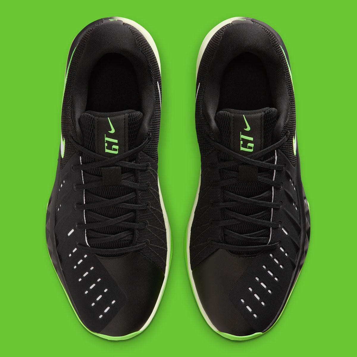Nike Gt Cut Academy 4 Black Green 5