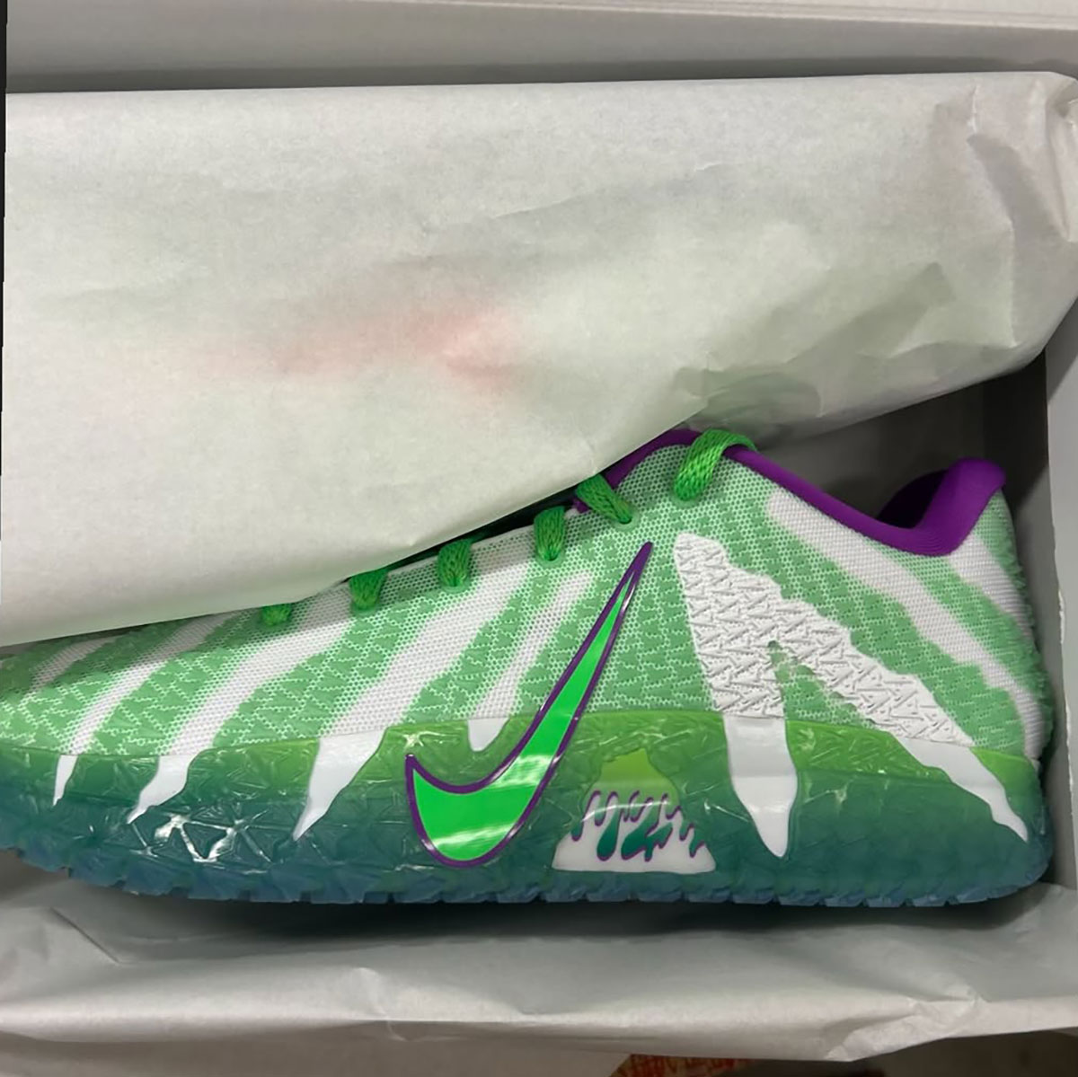 Nike Ja 3 Chrome Green Purple Leak 2