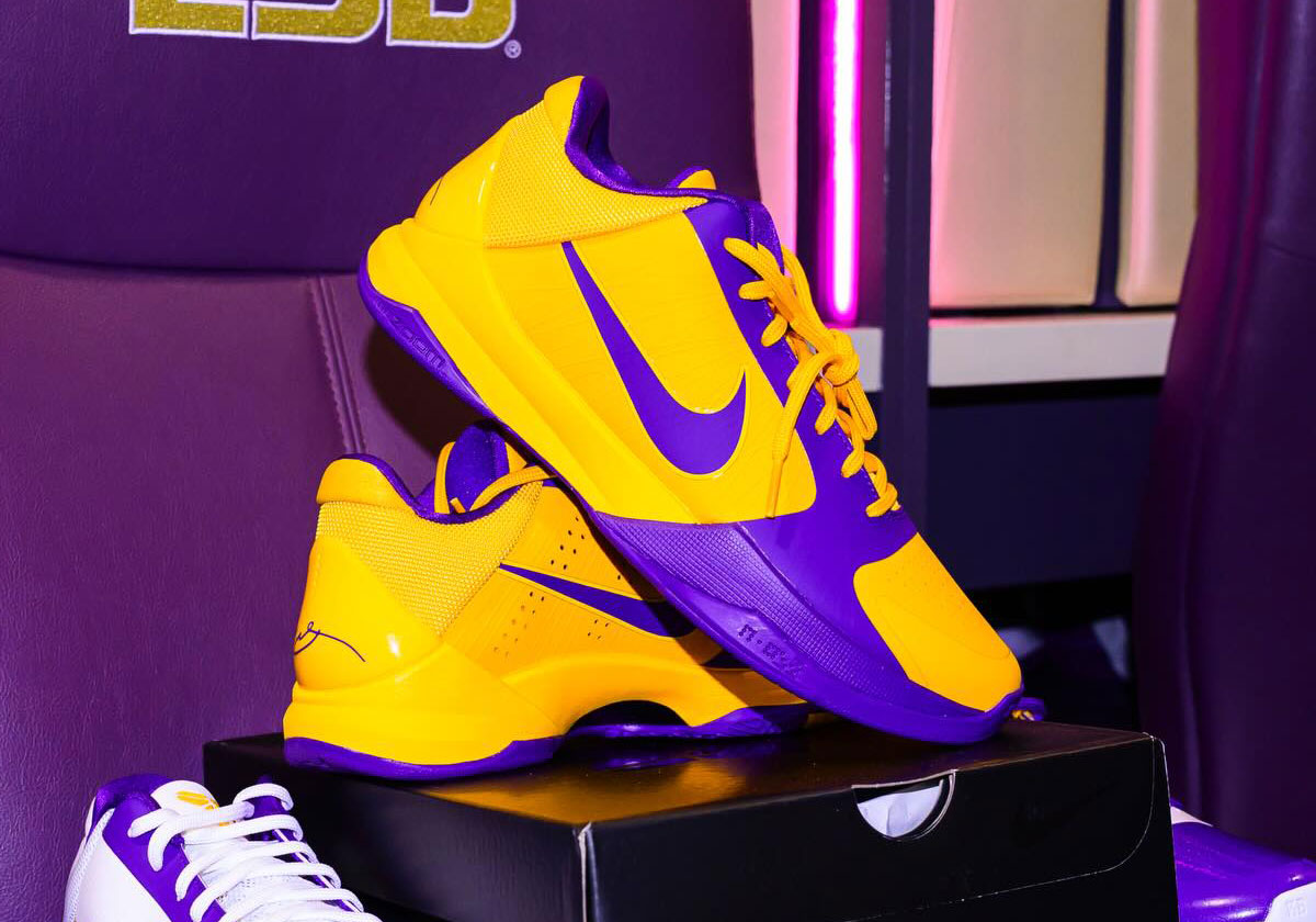 Laker Fans Will Go Crazy Over LSU Women's Basketball's Nike Kobe 5 PEs