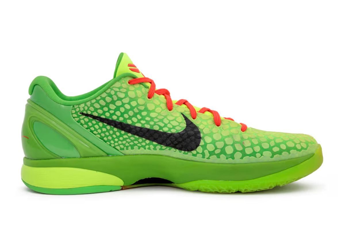 Кроссовки Nike Kobe 6 для игры в Гринча с автографом 4