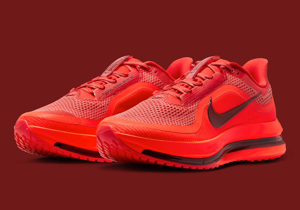 The Nike Pegasus Premium Appears In Winter Red