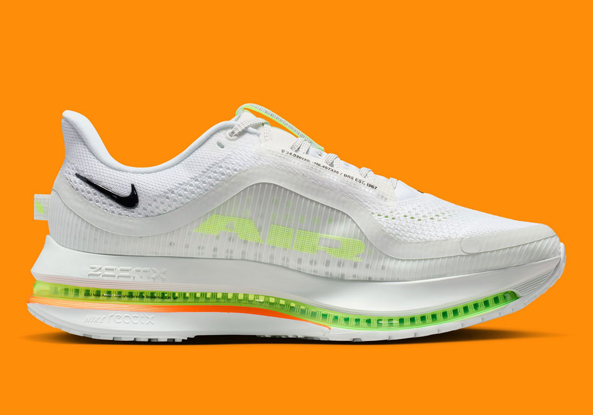 Nike Pegasus Premium White Off White Volt Orange Black Hq2592 105 6