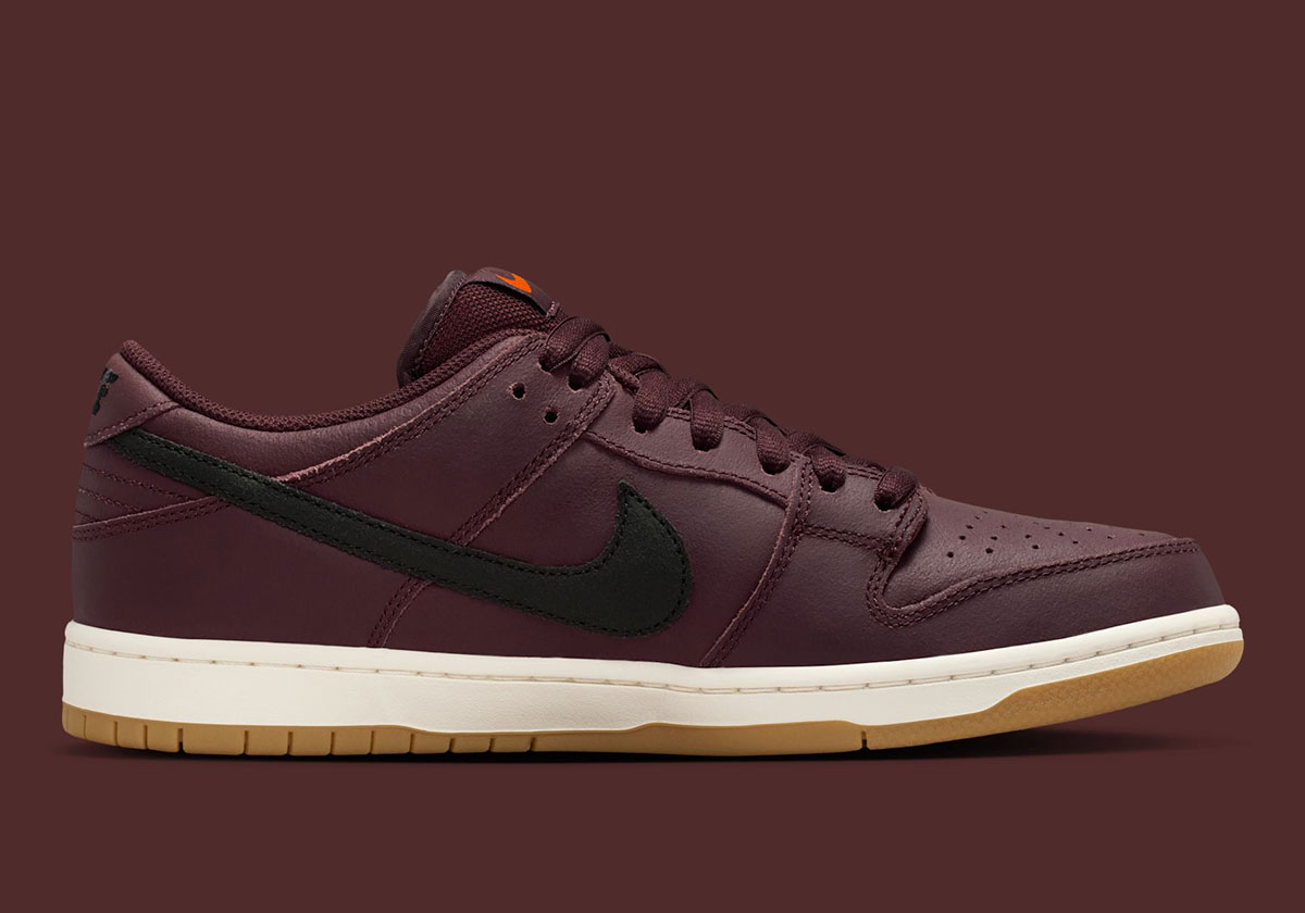 Nike Sb Dunk Low Pro Iso Burgundy Crush Io2304 600 3