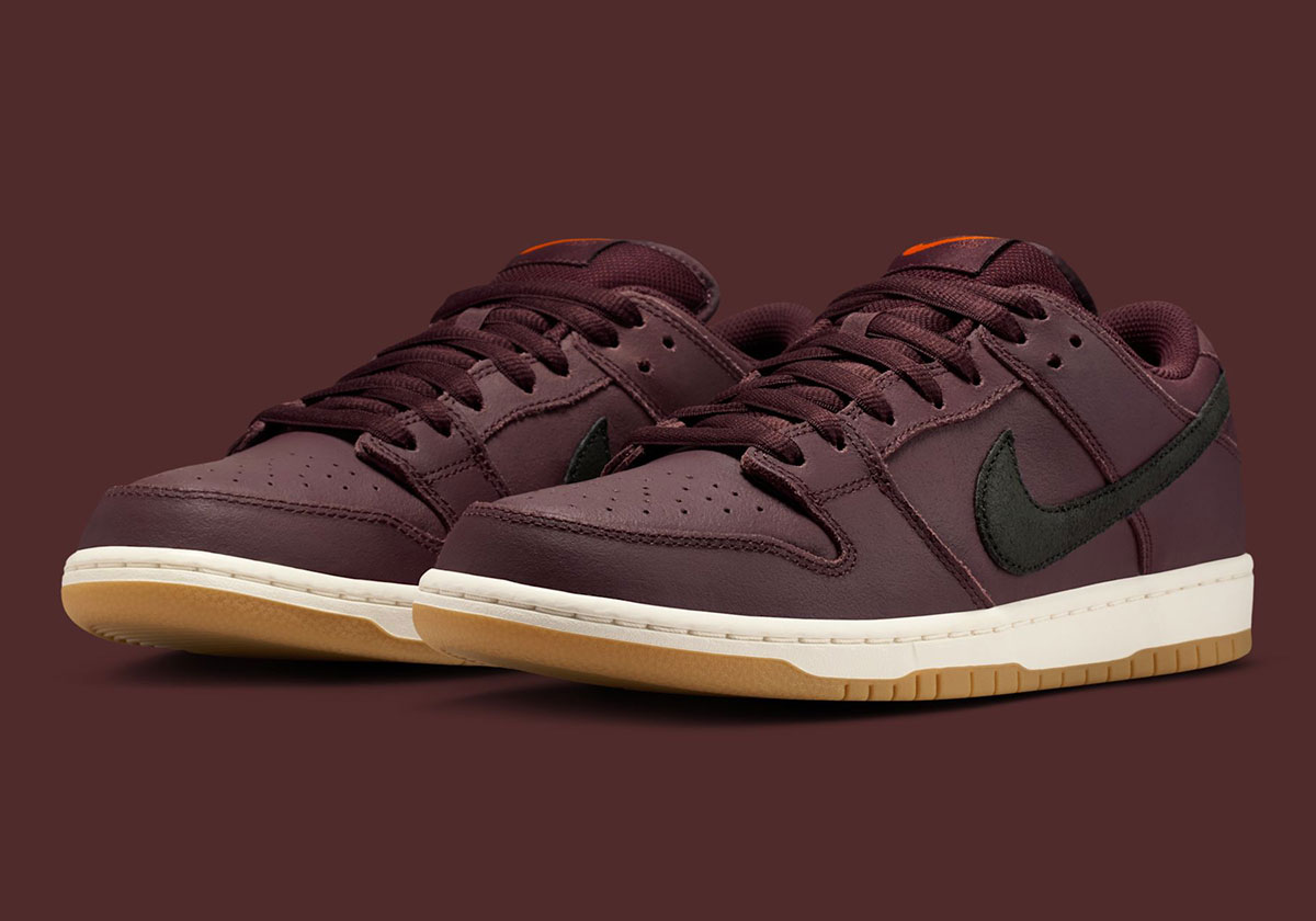 Official Images Of The Nike SB Dunk Low ISO "Burgundy Crush"