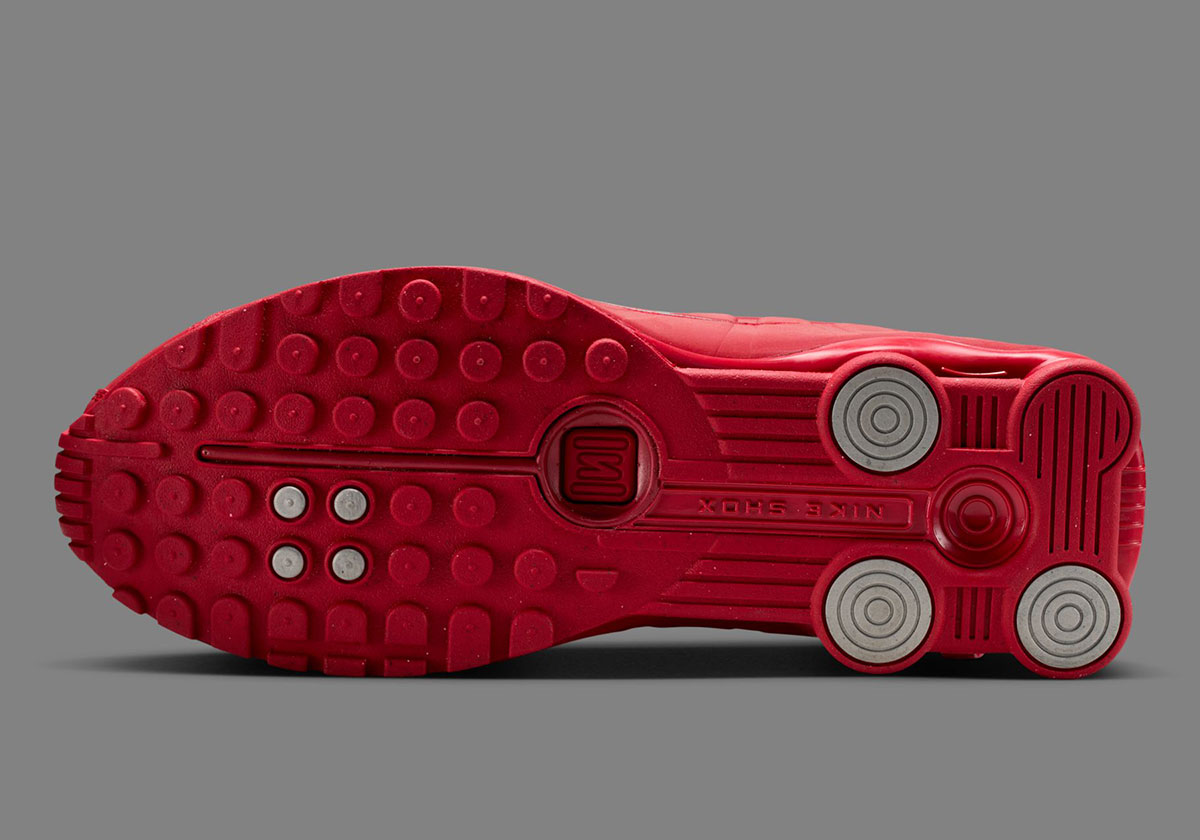 Nike Shox R4 Red Reflective Leather Iq0608 687 2