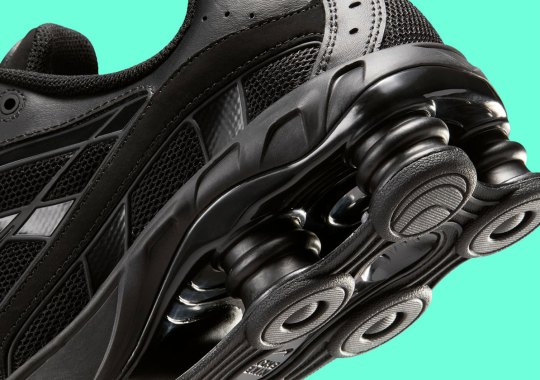 Nike Brings Black Carbon Fiber To The Shox Ride 2