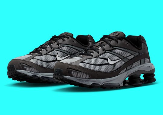 The Nike Shox Ride 2 Keeps It Lowkey In Monochrome Grey