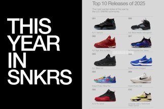 Nike SNKRS Reveals 10 Most Wanted Sneakers Of 2025