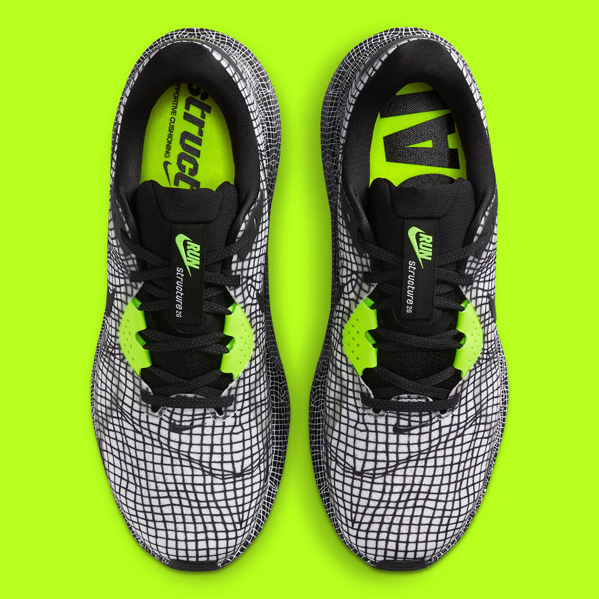 Nike Structure 26 White Black Volt Iq0606 100 4