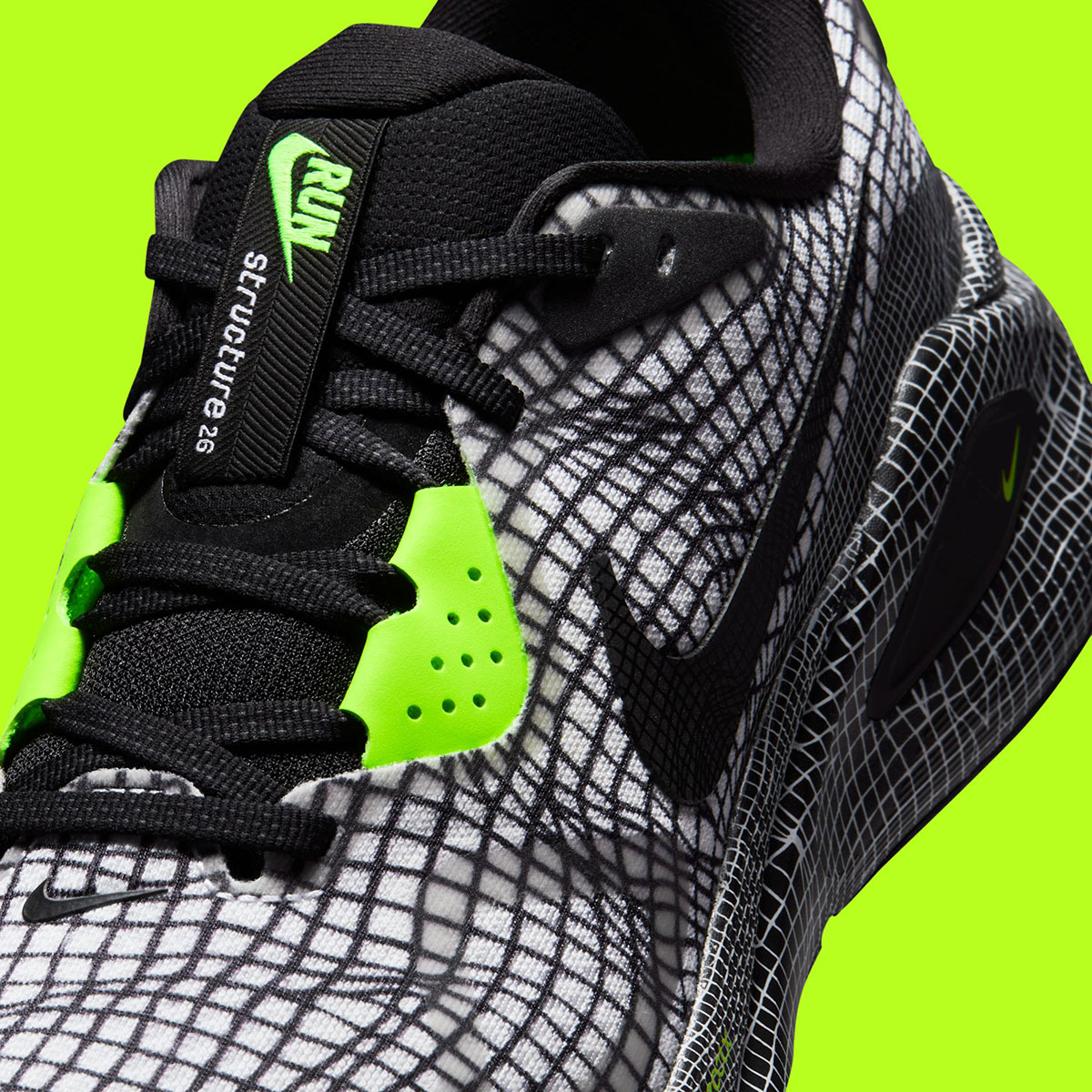 Nike Structure 26 White Black Volt Iq0606 100 7