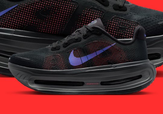 Sapphire And Hot Lava Accent This Women's Nike Vomero Premium