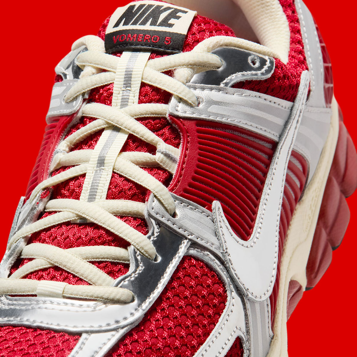 Nike Zoom Vomero 5 Gym Red Metallic Silver Im3486 600 7