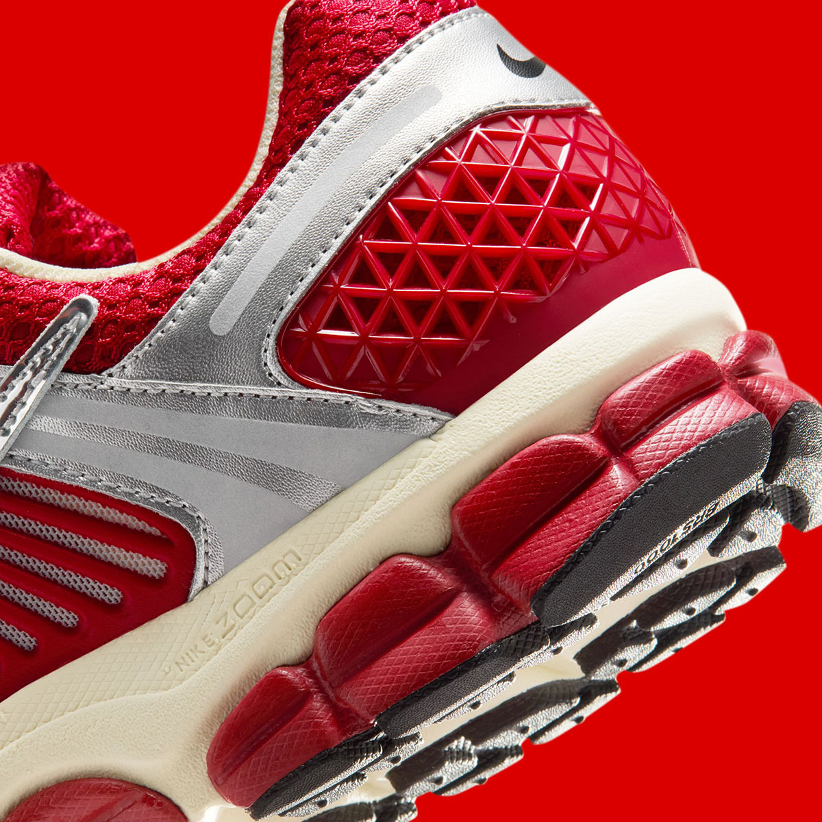 Nike Zoom Vomero 5 Gym Red Metallic Silver Im3486 600 8