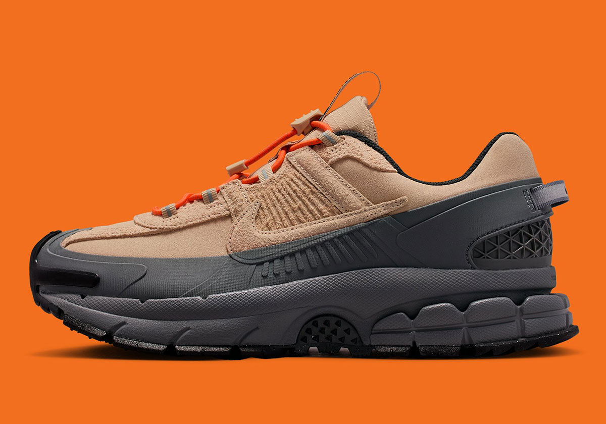 Nike Zoom Vomero 5 Roam Khaki Grey Orange Iq1127 220 2