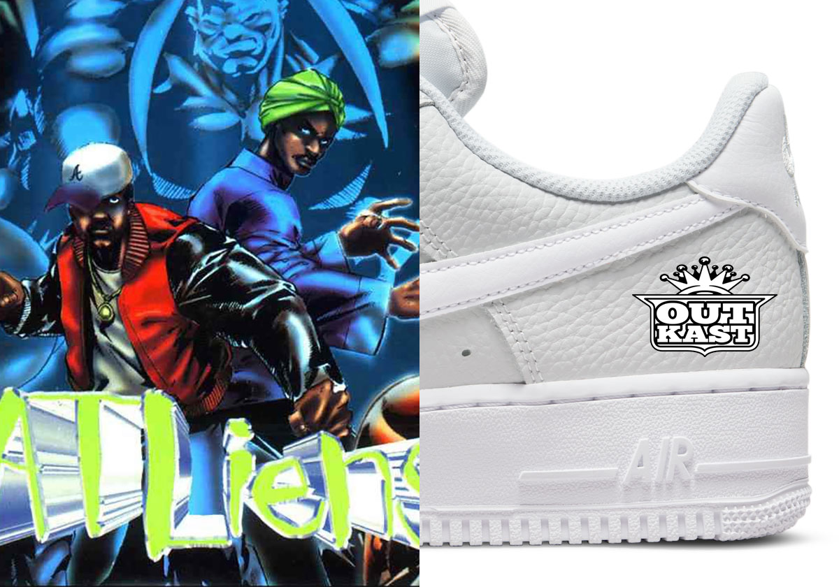 Nike Pays Homage To Outkast’s ATLiens With An Air Force 1 Low In 2026