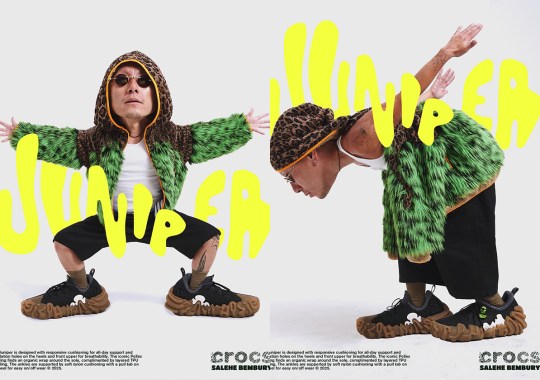 Salehe Bembury Serves Up The Crocs Juniper In "Boba"