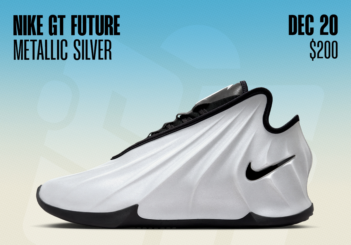 Sneaker Releases December 14 20 Nike Gt Future Metallic Silver