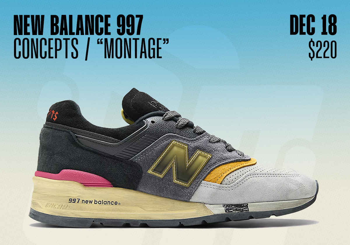 Sneaker Releases December 14 December 20 Concepts New Balance 997