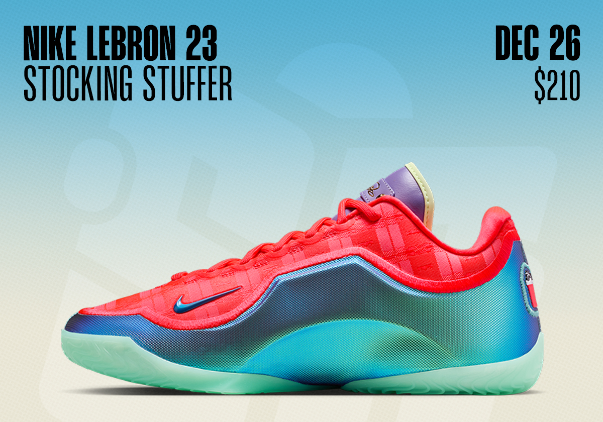 Sneaker Releases December 21 27 2025 Nike Lebron 23 Stocking Stuffer