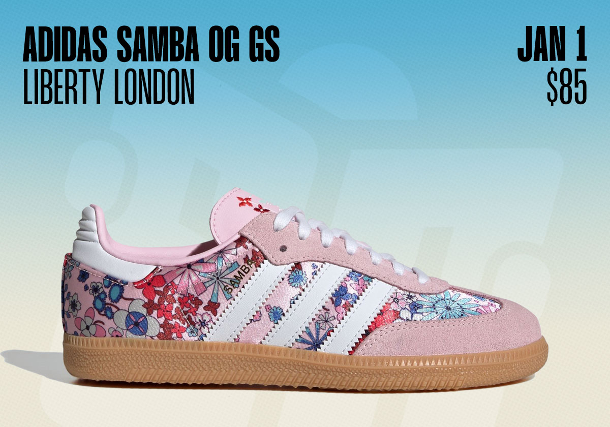Sneaker Releases December 28 January 3 2026 Adidas Samba Liberty