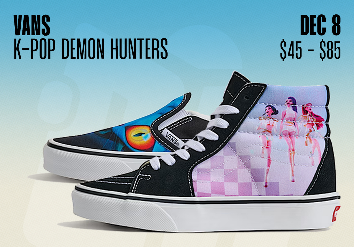 Sneaker Releases December 7 13 Kpop Demon Hunters Vans