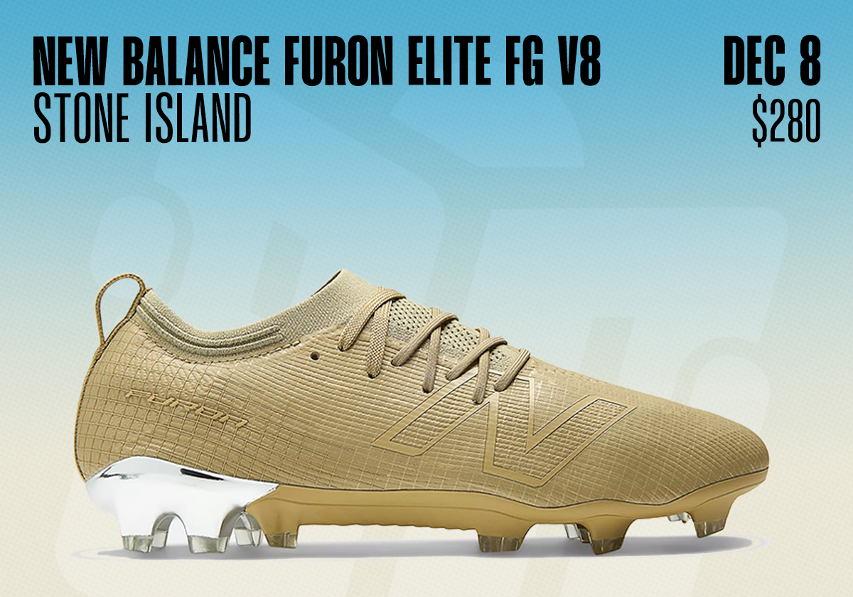 Sneaker Releases December 7 13 New Balance Stone Island Cleat