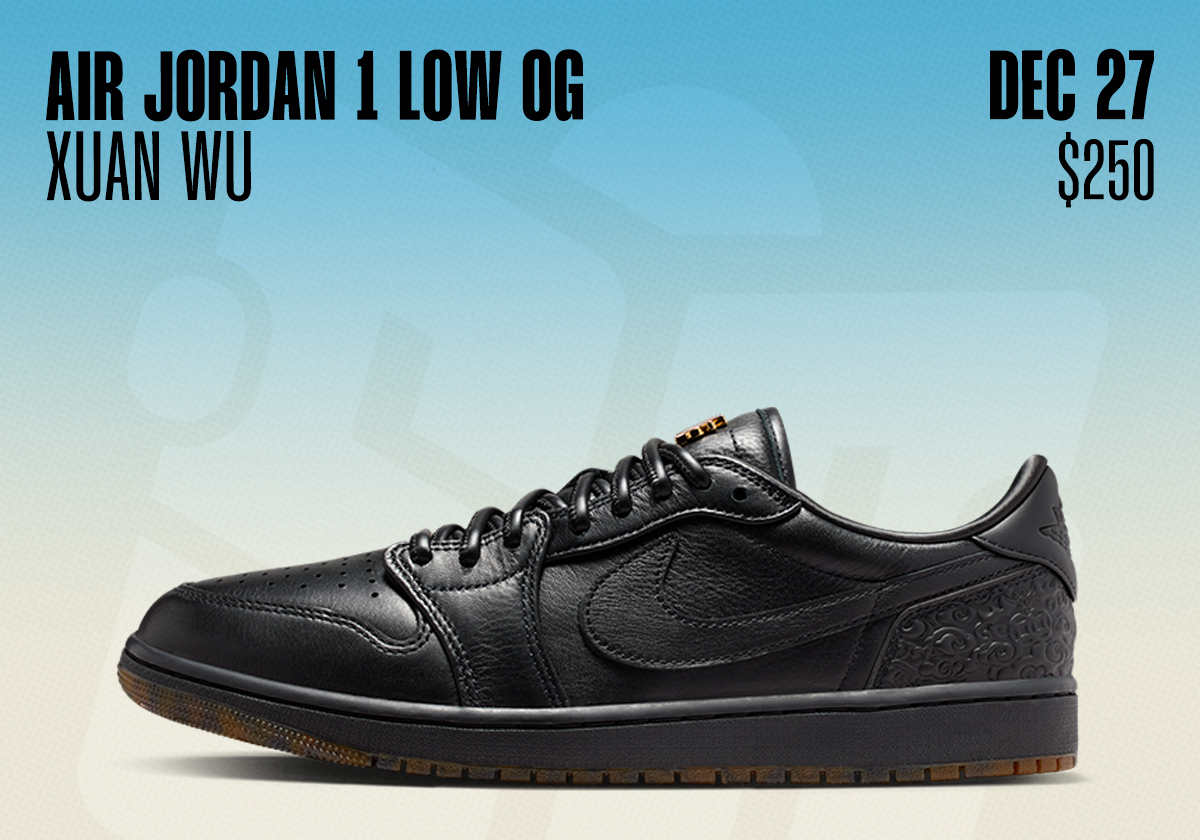 Sneaker Releases November 30 December 6 Air Jordan 1 Low Xuan Wu