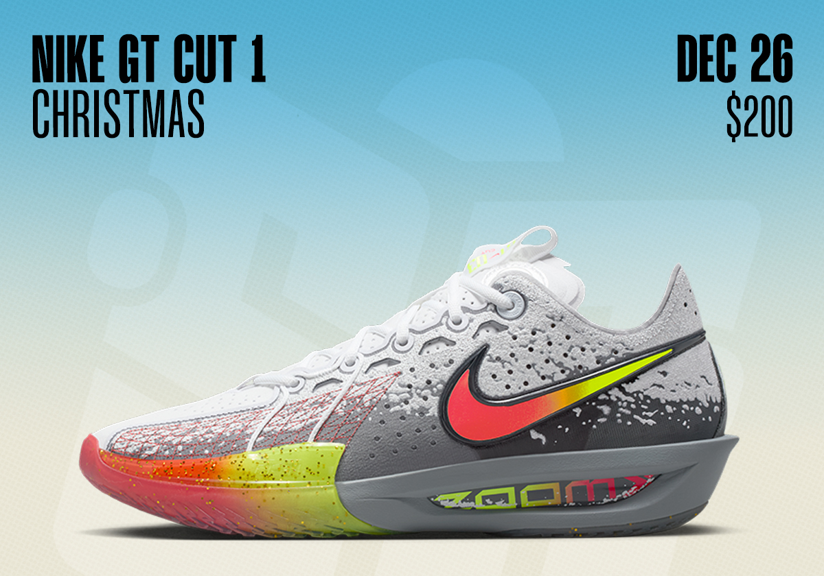Sneaker Releases November 30 December 6 Nike Gt Cut 3 Christmas