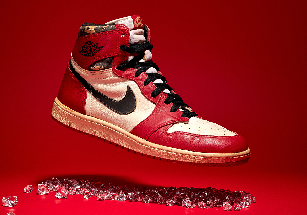 The Air Jordan 1 From Michael Jordan’s Shattered Backboard Dunk Is Up For Auction