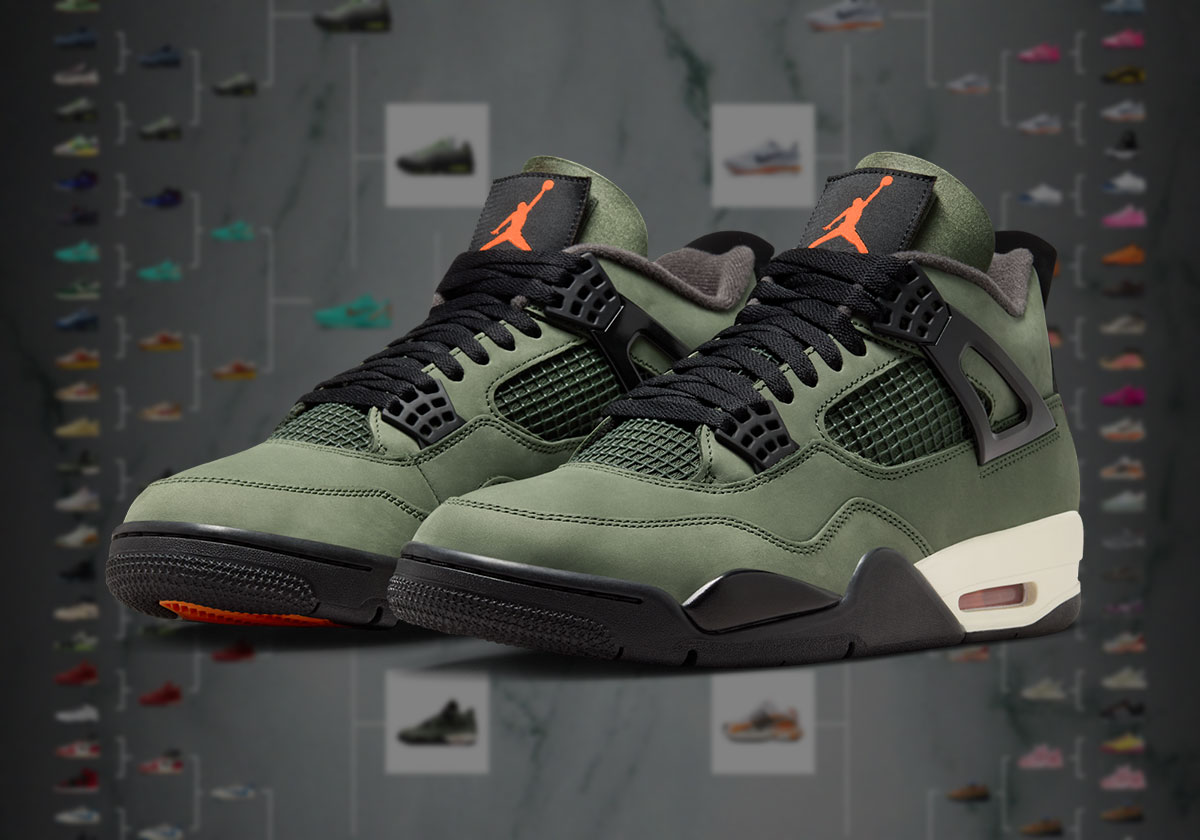 Undefeated Air Jordan 4 Voted Sneaker Of The Year