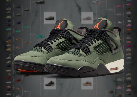 Undefeated Air Jordan 4 Voted Sneaker Of The Year