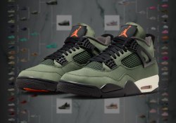 Undefeated Air Jordan 4 Voted Sneaker Of The Year