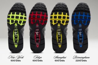 UNDEFEATED Takes The Nike Air Max 95 Worldwide With Hyper-Limited City Exclusives