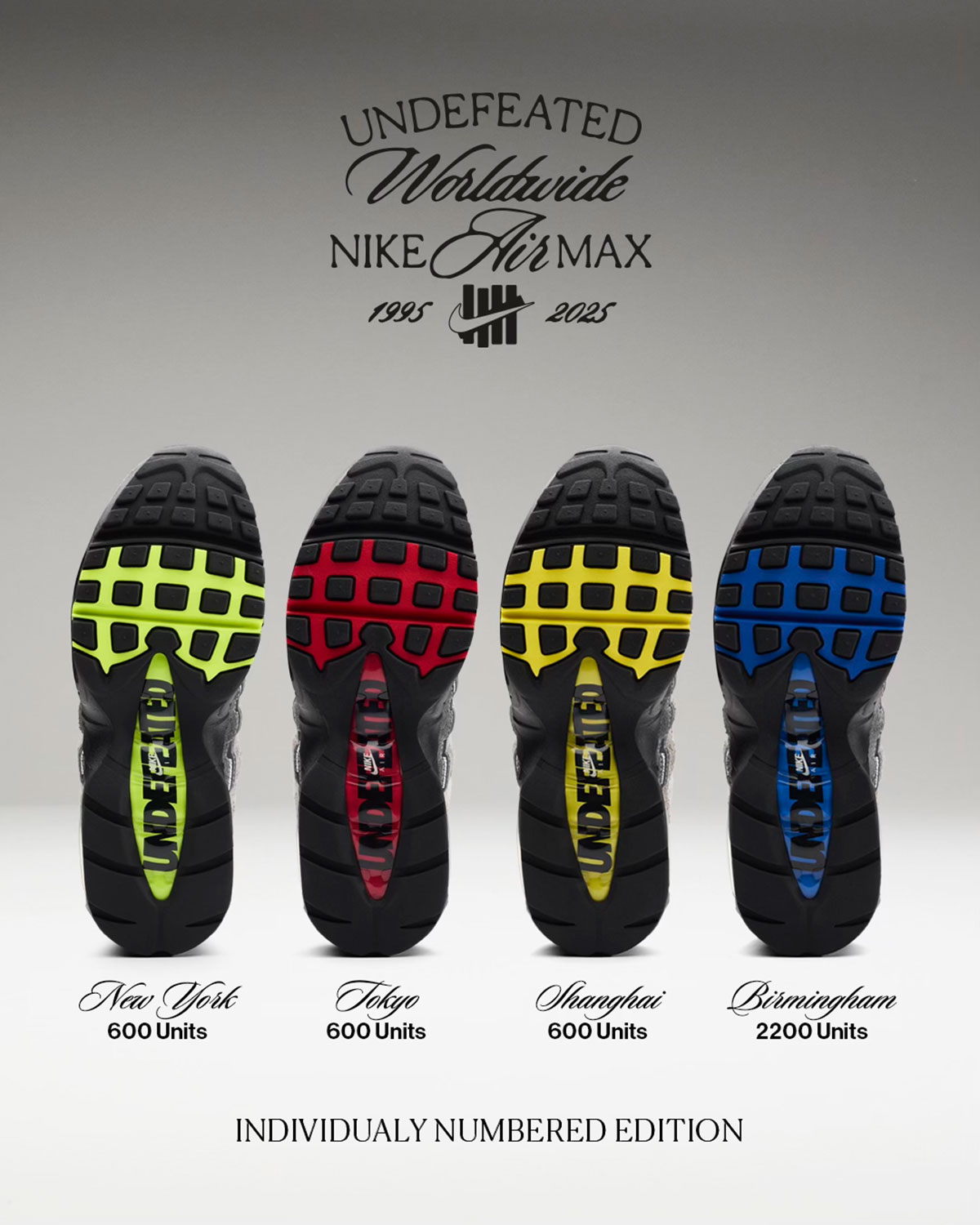 Непобедимые кроссовки Nike Air Max 95 Geo Exclusives