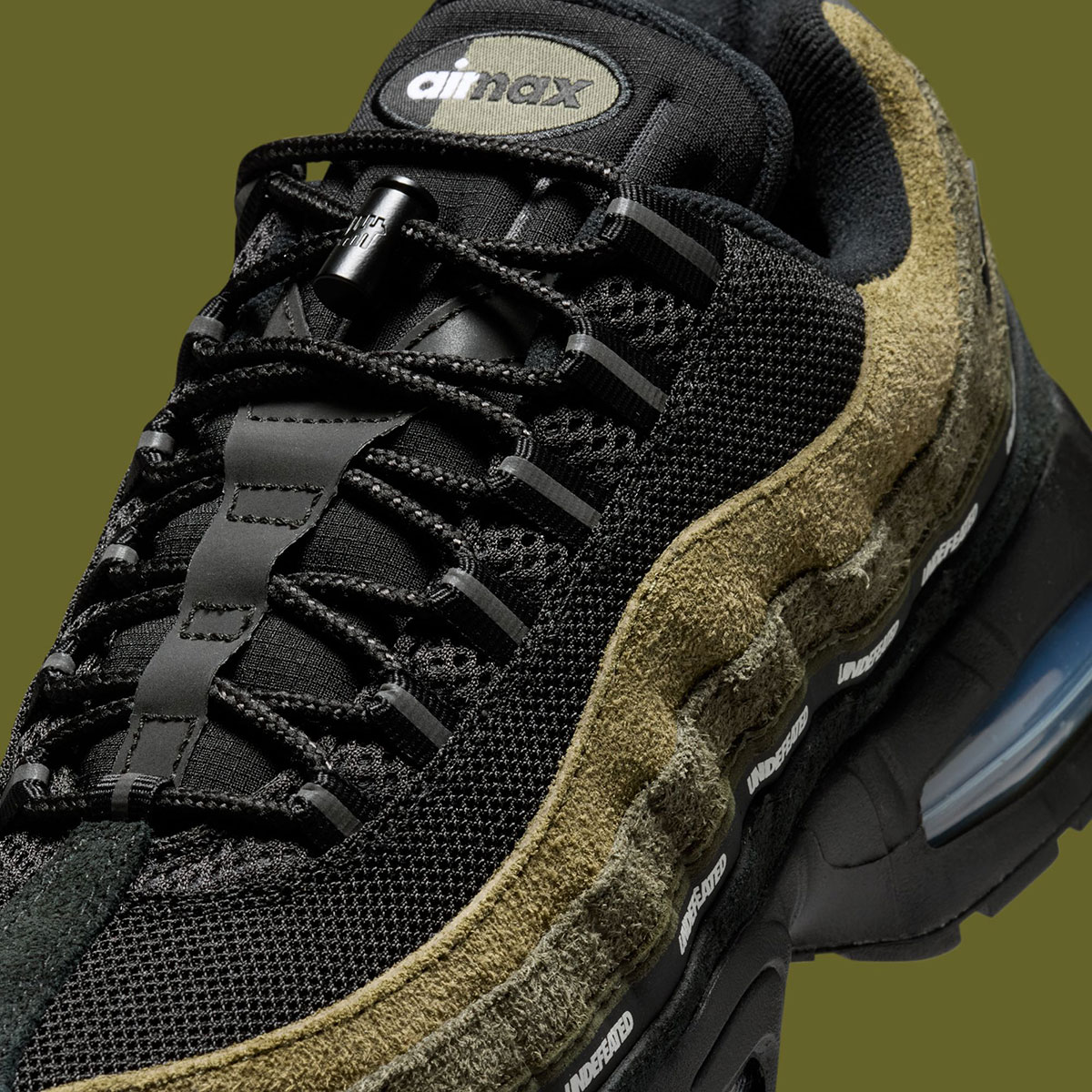 Undefeated Nike Air Max 95 Olive Black La Brea Ib4523 200 7