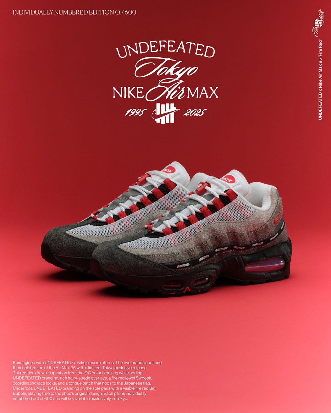 UNDEFEATED Nike Air Max 95 Tokyo | SneakerNews.com
