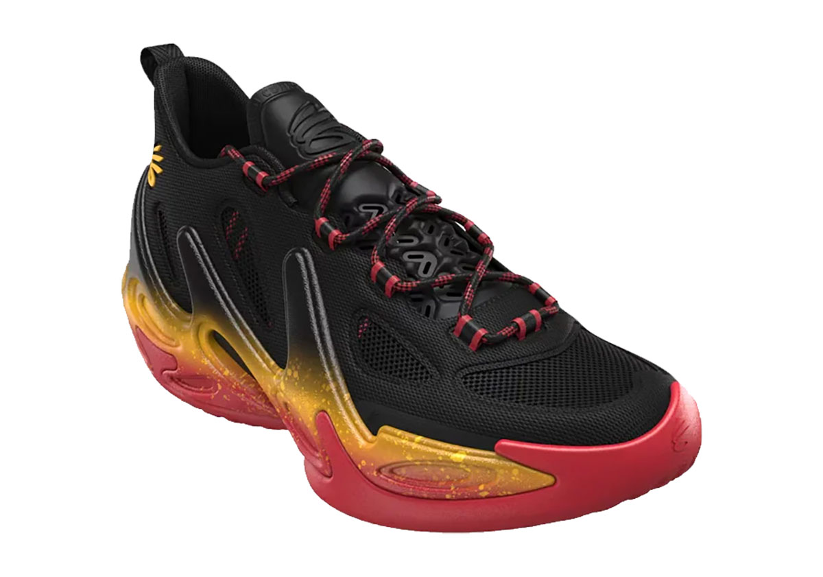 Under Armour Curry 13 Black Red Yellow 6007670 002 2