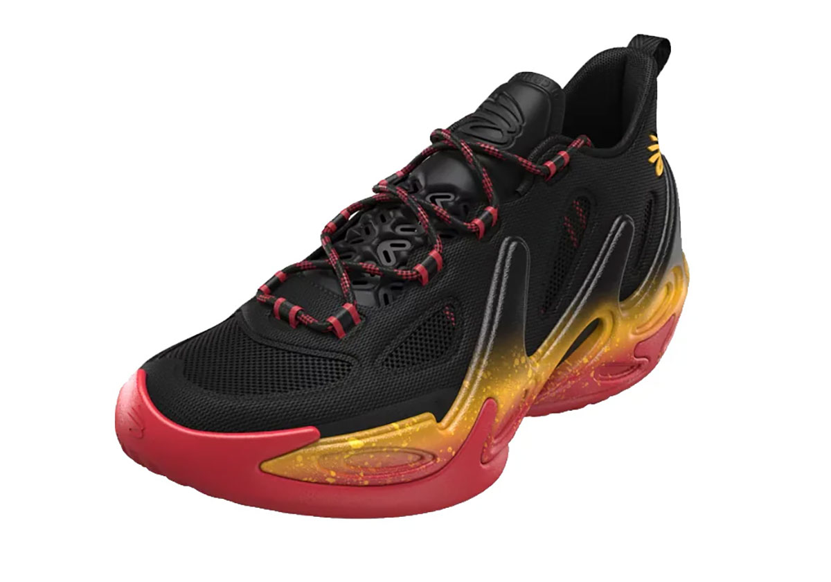 Under Armour Curry 13 Black Red Yellow 6007670 002 5