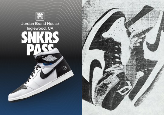 SNKRS PASS: Union Fragment Air Jordan 1 High “Black/White”