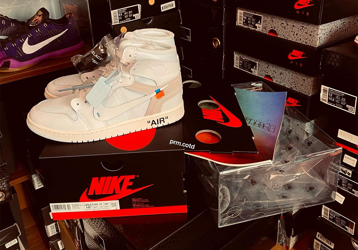Virgil Abloh Archive x Air Jordan 1 Debuts New Shoebox