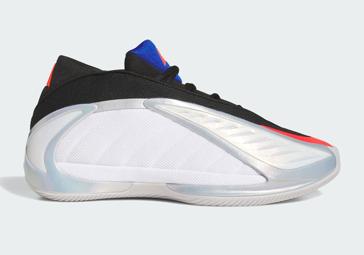 Adidas Anthony Edwards 2 Ae2 Footwear White Lucid Red Silver Metallic Kj4228 10